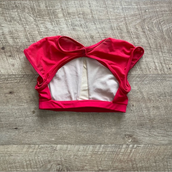 Balera Red Crop Top - Picture 2 of 3